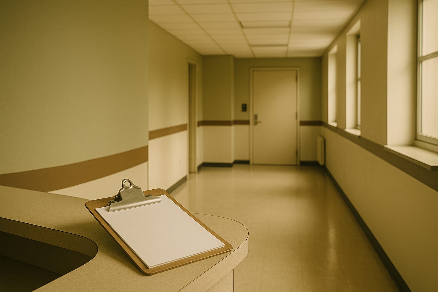 A camera mounted under eaves at a Southwest Florida church in afternoon light