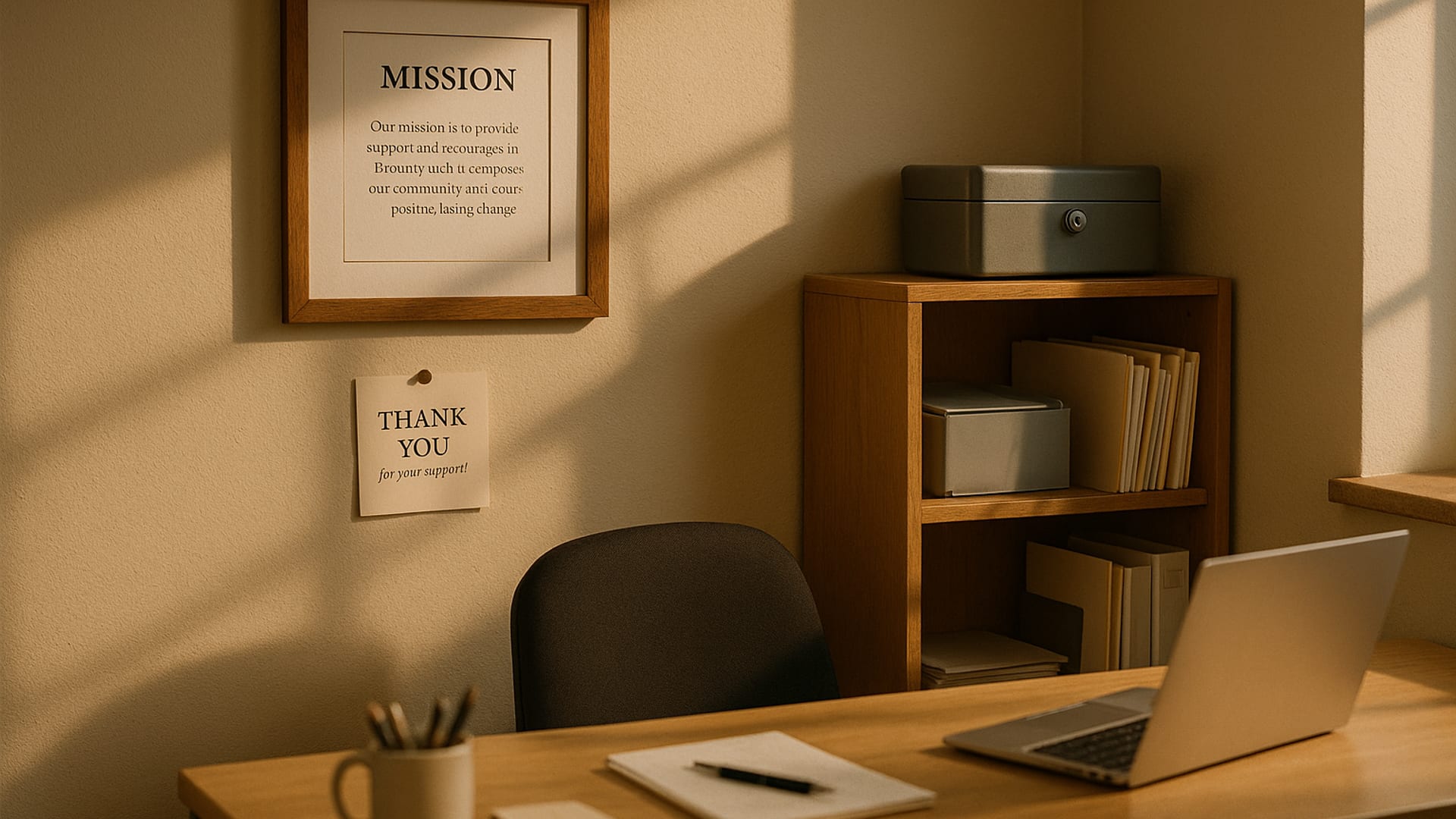 A Southwest Florida nonprofit fundraising event in warm evening light