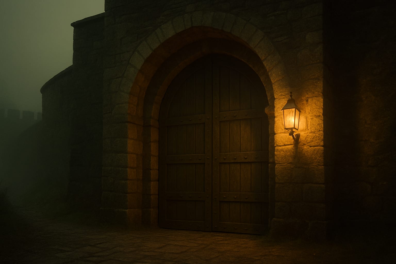 A calm office scene with a security plan open on a desk