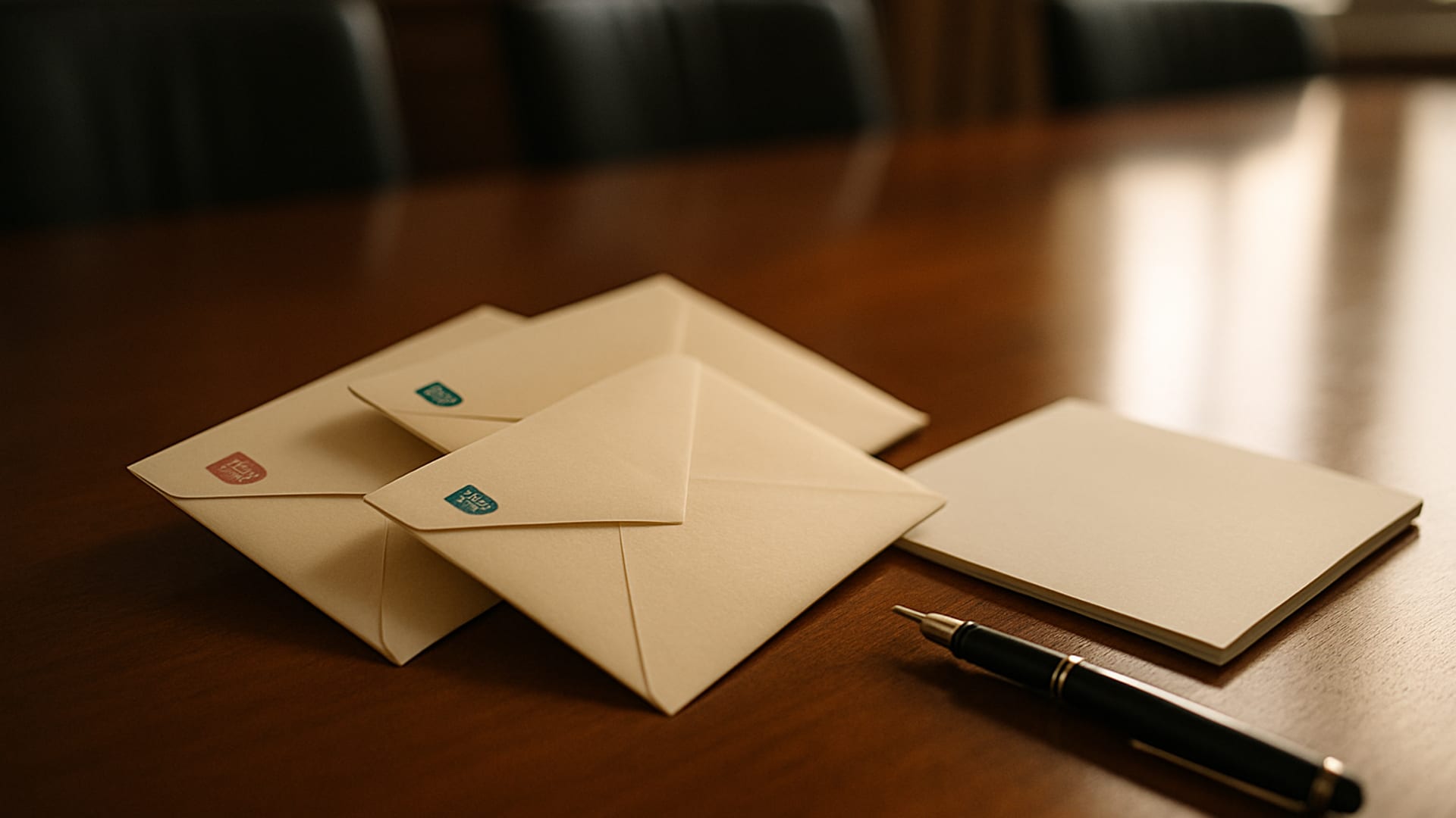 An RFP document on a desk with three vendor proposals laid alongside